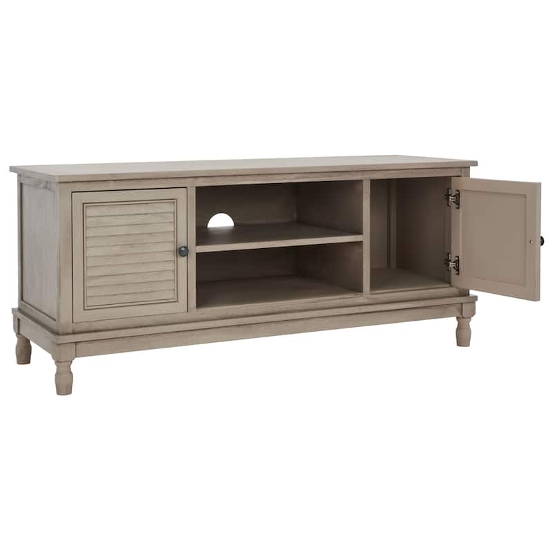 SAFAVIEH Tate 2 Door 1 Shelf Media Stand - 47" W x 16" D x 20" H