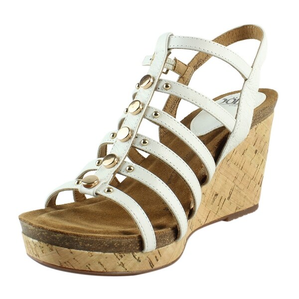 sofft white sandals