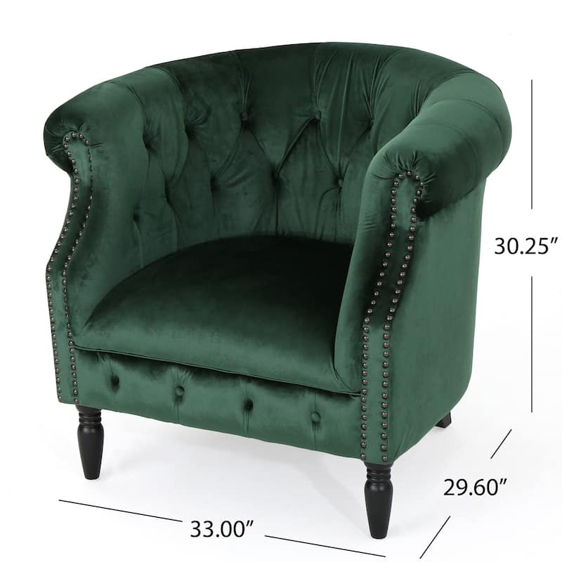 Christopher Knight Home - Akira Velvet Club Chair