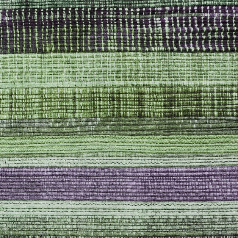 HomeRoots Striped Transitional Rectangle Outdoor Rug