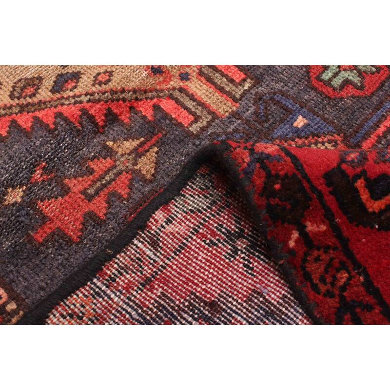 ECARPETGALLERY Hand-knotted Andelz Dark Navy Wool Rug - 2'7 x 6'3