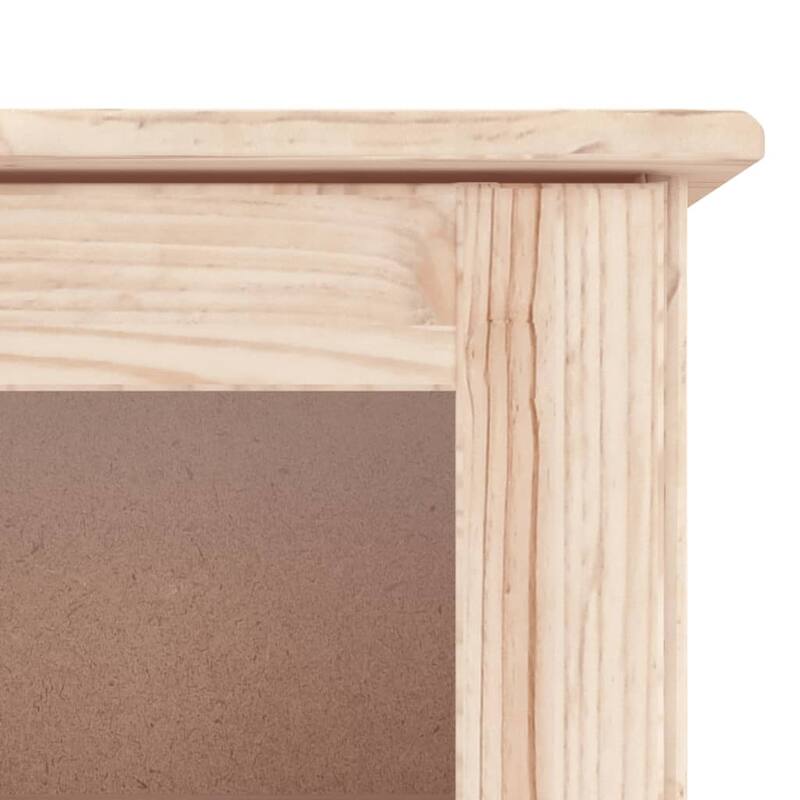 vidaXL Dresser Top ALTA 30.3"x11.8"x36.2" Solid Wood Pine - 30.3" x 11.8" x 36.2"
