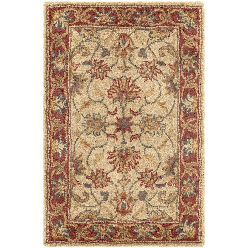 Livabliss Caesar Updated Traditional Border Area Rug.