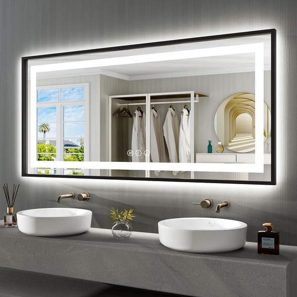 Framed led mirror 2025