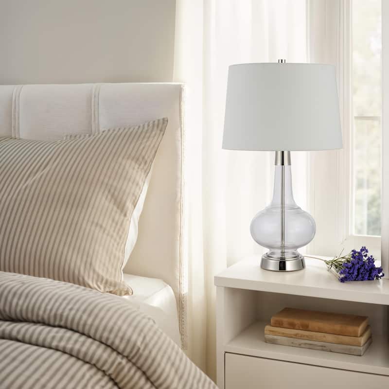 Everren Lya 27.5" Height Table Lamps, Clear