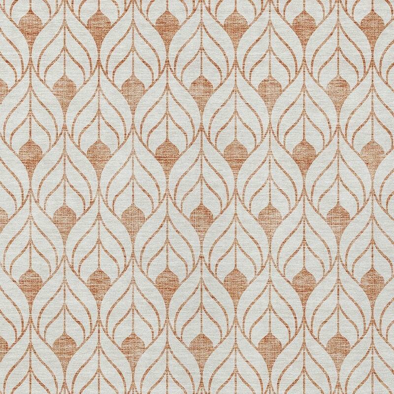 HomeRoots Geometric Transitional Rectangle Outdoor Rug