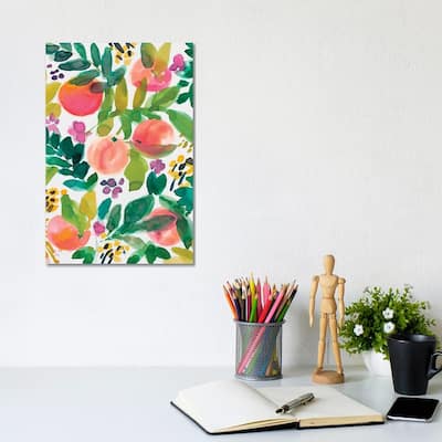 iCanvas "Garden Peaches" by Lanie Loreth Canvas Print