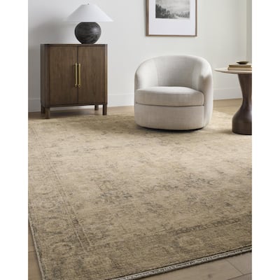 Livabliss Fetscher Transitional Medallion Area Rug