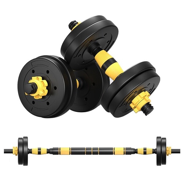 Adjustable Weight Dumbbells Set Free Weights Set Connecting Rod