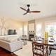 preview thumbnail 142 of 189, Sofucor 42"/48"/ 52"/60"Noiseless Walnut Wood Ceiling Fan with Remote Control, Integrated Light Optional