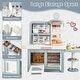 preview thumbnail 17 of 18, Costway Kids Pretend Kitchen Playset Role Play Kitchen Play Toy with - See Details