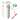 Milex 5-in-1 Blade Electric Peeler w/Silicone Brush White