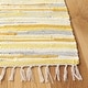 preview thumbnail 43 of 79, SAFAVIEH Handmade Rag Rug Velija Casual Stripe Cotton Rug