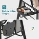 preview thumbnail 10 of 29, MCombo 3 Seat Patio Swings with Canopy, Adjustable Canopy Swing Sets for Backyard, Poolside, Balcony 4092