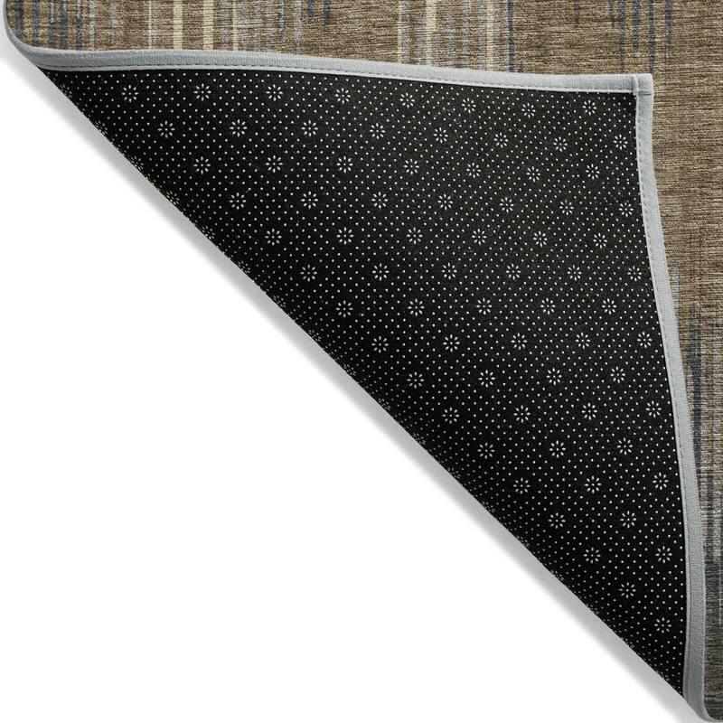 Machine Washable Indoor/ Outdoor Chantille Ombre Abstract Rug