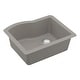 preview thumbnail 30 of 58, Karran Undermount Quartz 24 in. Single Bowl Kitchen Sink Kit