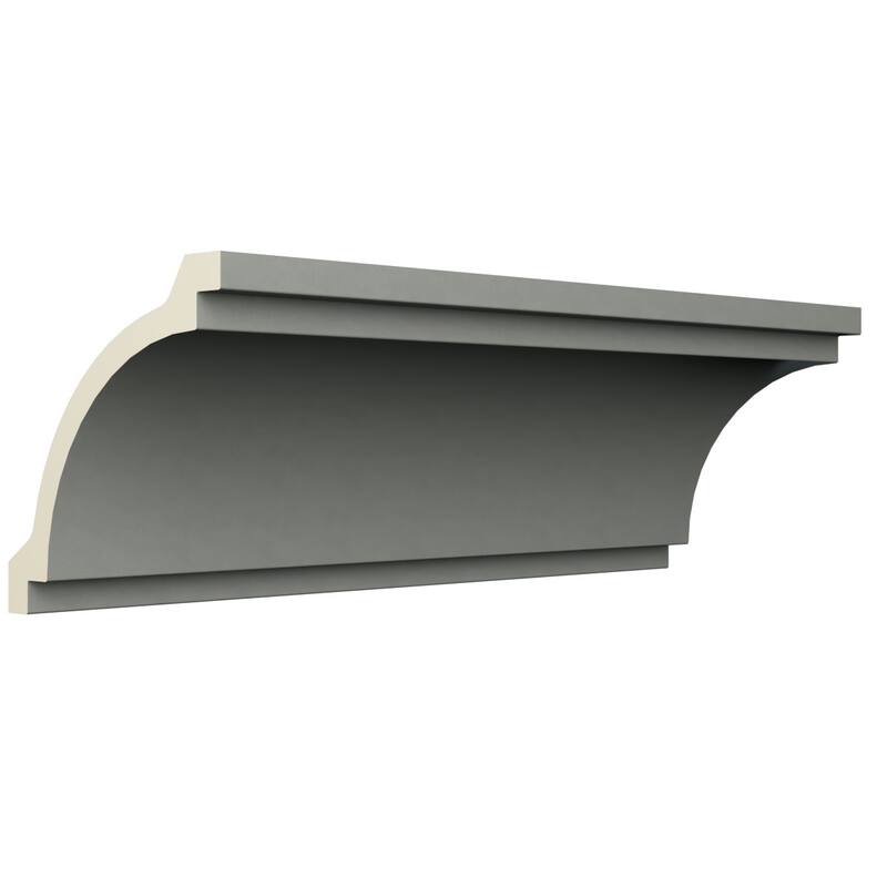 4 3/4"H x 4 3/4"P x 6 5/8"F x 94 1/2"L Graham Crown Moulding - 1-Pack