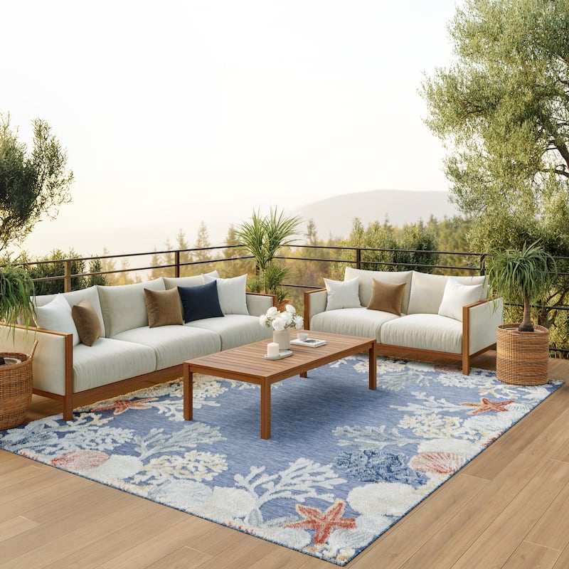 Nourison Suncoast Indoor/Outdoor Nature Area Rug