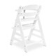 preview thumbnail 6 of 6, hauck AlphaPlus Grow Along White Wooden High Chair, Tray Table, & Grey Cushion - 16.5
