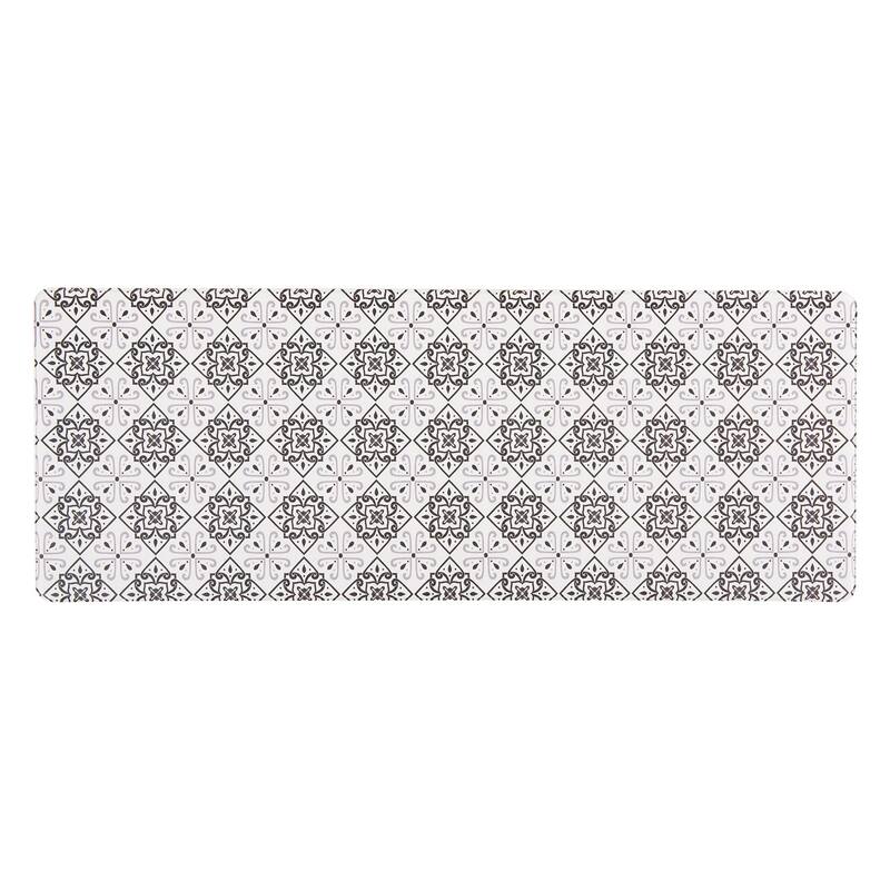 World Rug Gallery Contemporary Tile Anti-Fatigue Standing Mat