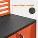preview thumbnail 7 of 12, Mcombo Metal Workbench for Garage, Adjustable Worktable with Storage Cabinet for Home Office, Basements, Workstation Bench 81