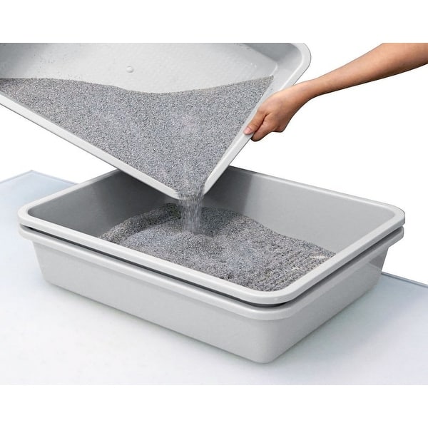 Shop Simply Sift 3 Piece No Mess Cat Litter Tray System As Seen