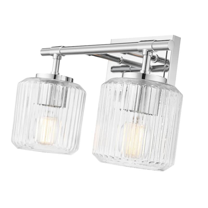 Z-Lite Landon 2 Light Vanity - Chrome - Chrome