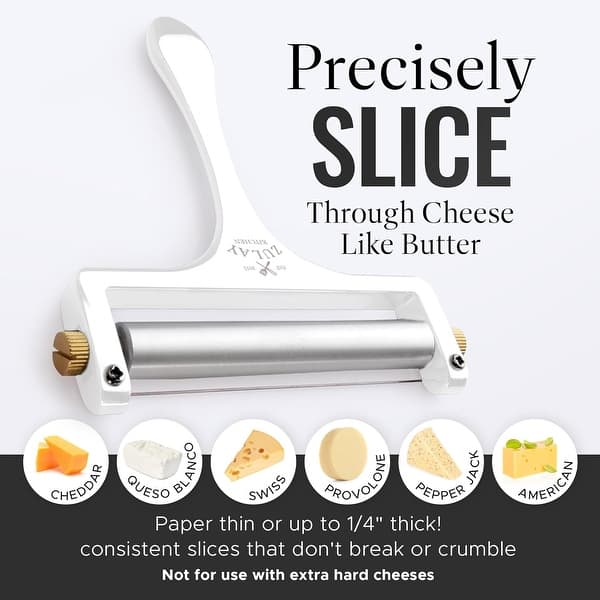Adjustable Premium Stainless Steel Wire Cheese Slicer Bed Bath