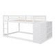 preview thumbnail 45 of 51, Space-Saving Full Bunk Bed with 4 Drawers, 3 Shelves, and Sturdy Ladder