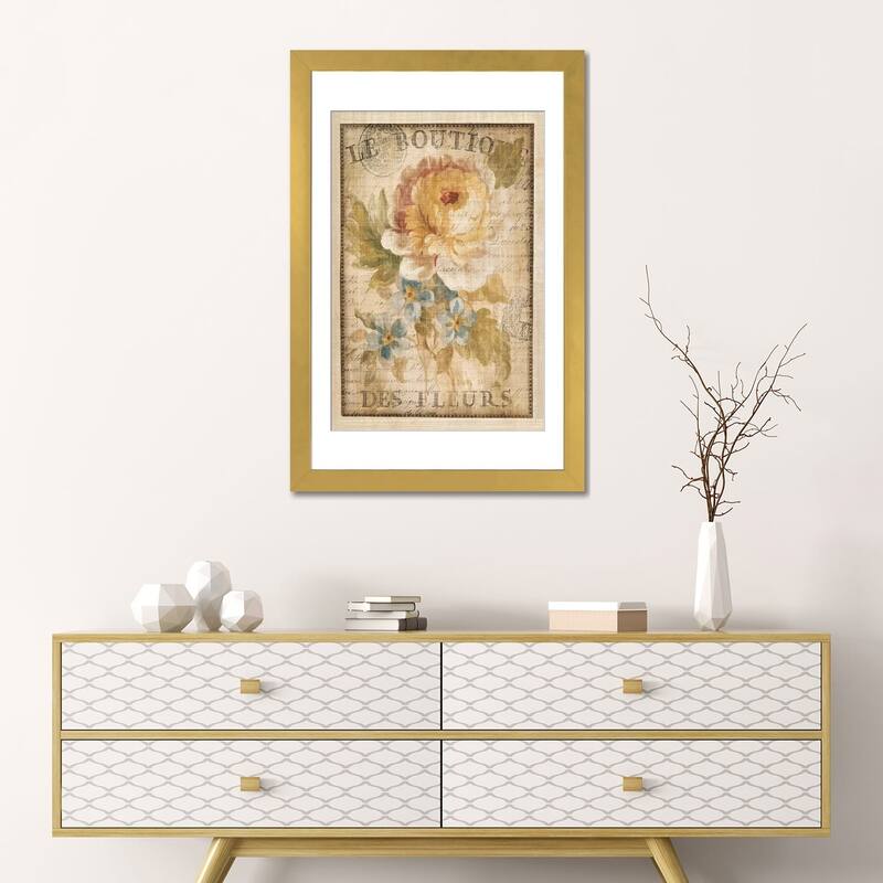 iCanvas "Parisian Flowers I" by Danhui Nai