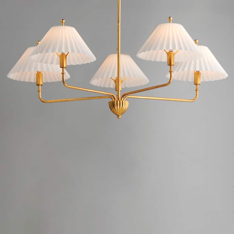 Maxim 18315SW Kismet 5 Light 37" Wide Chandelier