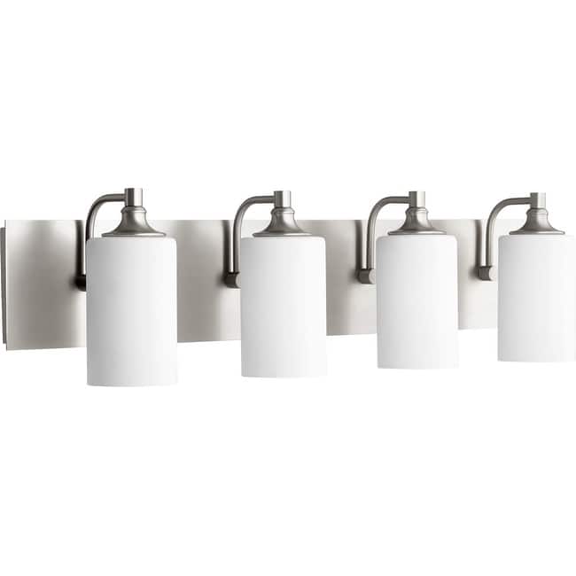 Quorum International Celeste 4 Light 32-3/4" Wide Bathroom Vanity - Satin Nickel