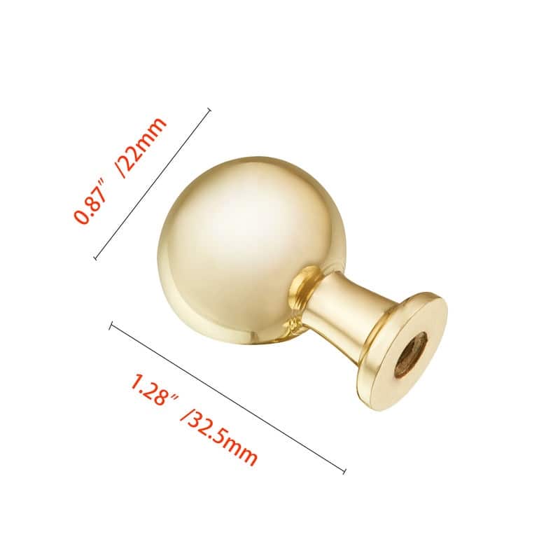 Utopia Alley Lyon Cabinet Ring Pull Knob - Decorative Cabinet Drop Pull Knobs for Cabinets and Drawers, Pull Knobs 0.87"
