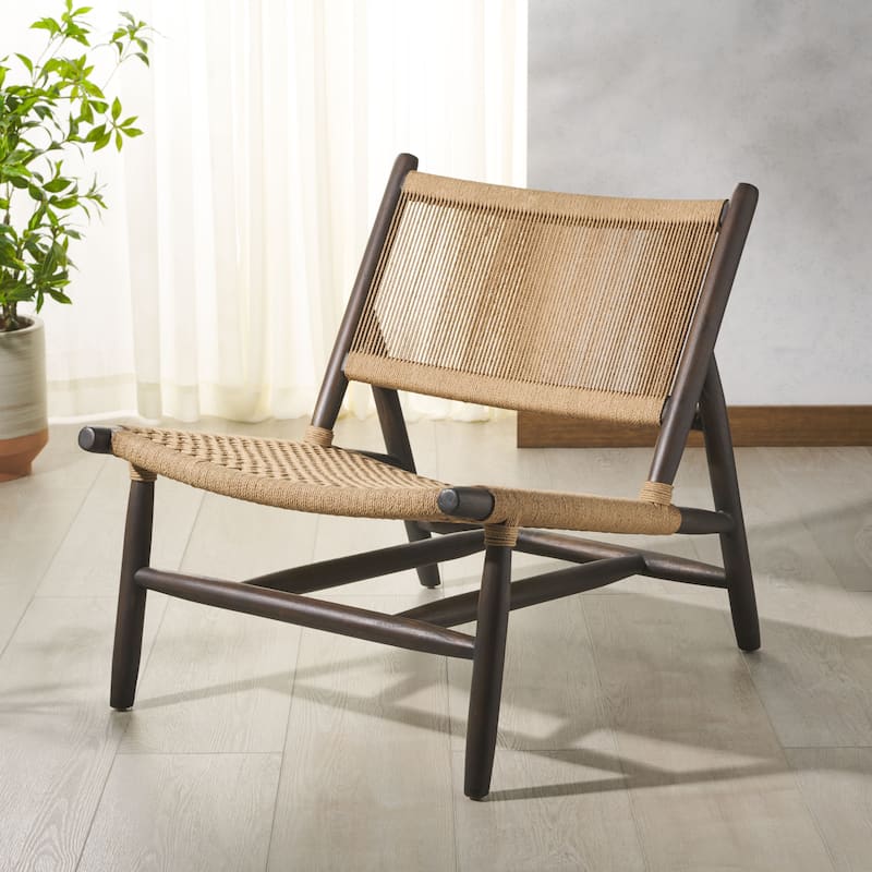 SAFAVIEH COUTURE Chyanne Woven Accent Chair - 27"W x 34"D x 30"H