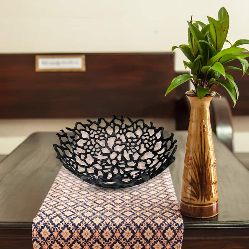 Decorative Handmade Aluminum Modern Bird Nest Bowl