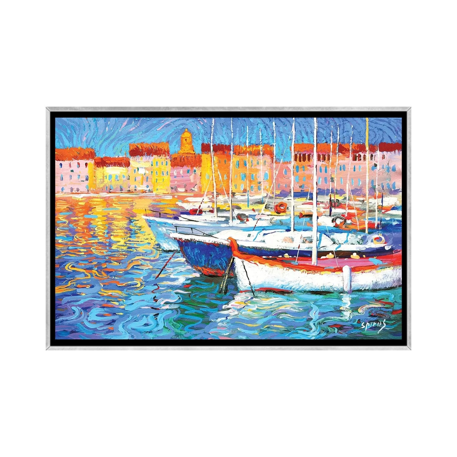 iCanvas "Evening Light" by Dmitry Spiros Framed