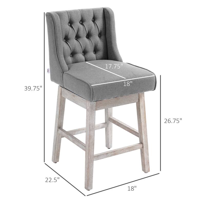Counter Height Bar Stools Set Of 2