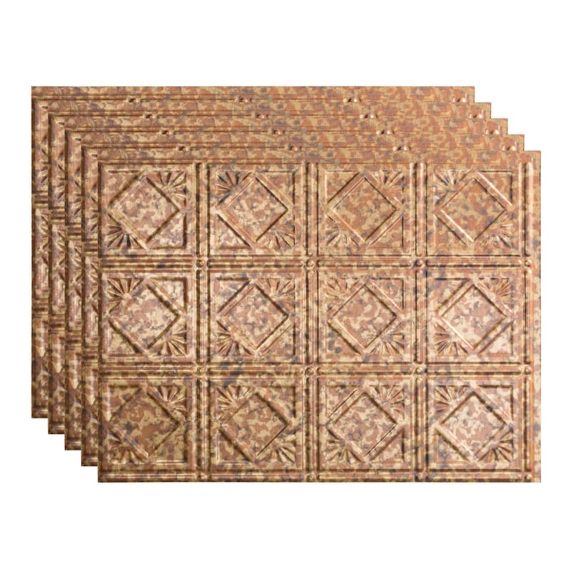 FASÄDE Traditional Style 4 Decorative Vinyl Backsplash Panel