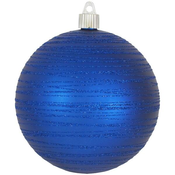 Holiday Time Shatterproof Ornaments, Navy Blue & Gold, 9 Count 