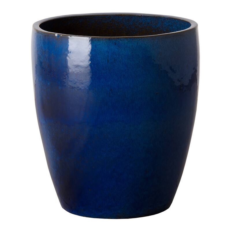 Bullet Planter - 18" x 21" - Blue