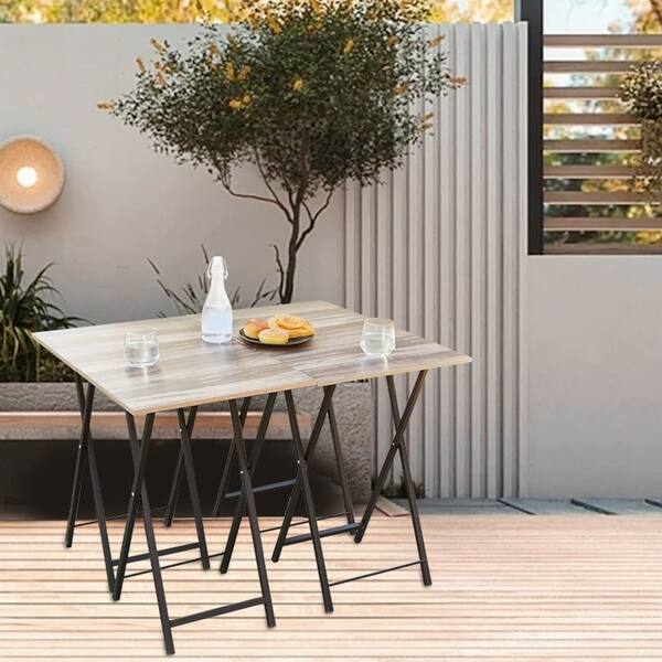 Tv Trays With Stand TV Trays For Eating Set Of With Stand