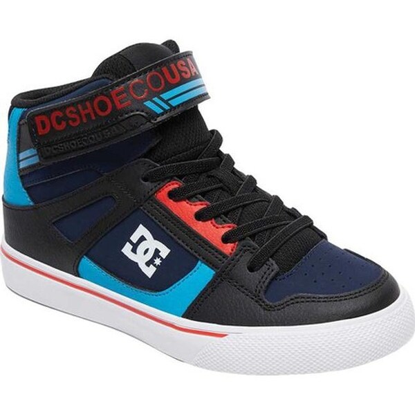 dc shoes blue and black