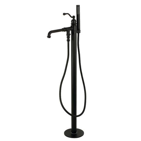 English Country Freestanding Tub Faucet with Hand Shower