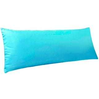 Overstock Sleep Supreme Body Pillow Mushy Pillows Microbead Small Body