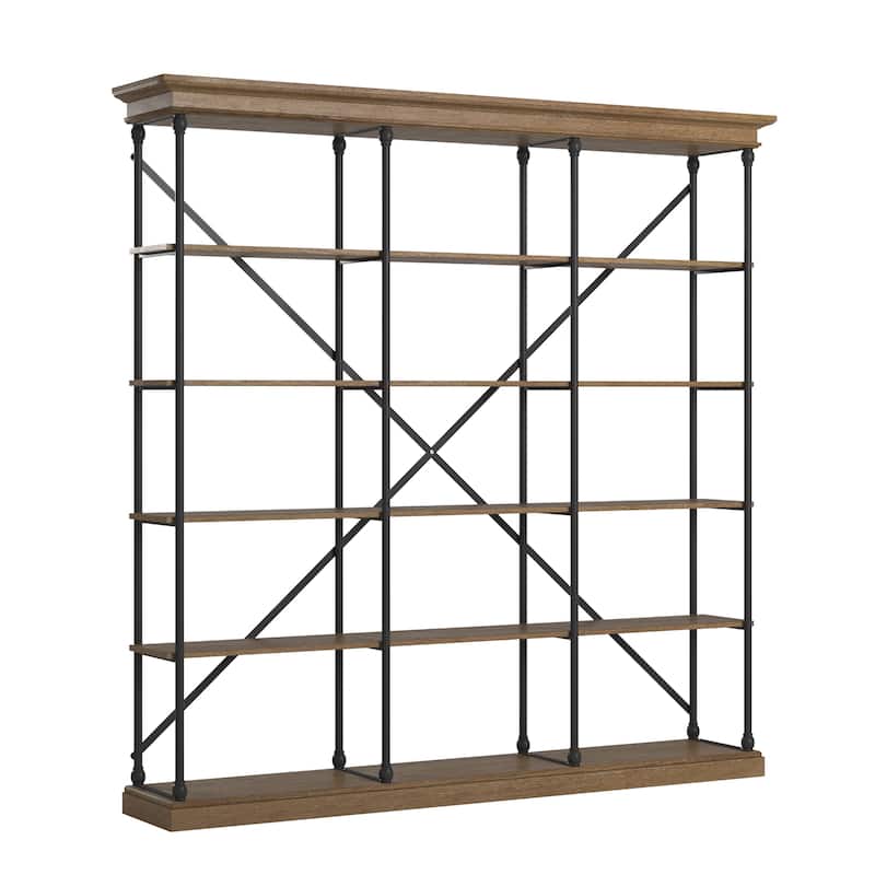 Barnstone Cornice Triple Shelving Bookcase by iNSPIRE Q Artisan