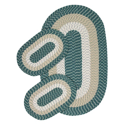 Country Braided Rugs set of 3Pc 24X72 & 20X30 & 20X30