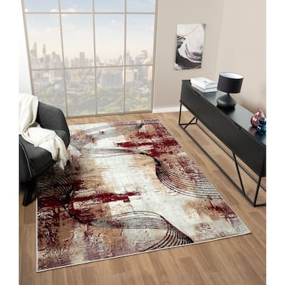 Kimberly Collection Abstract design Area Rug