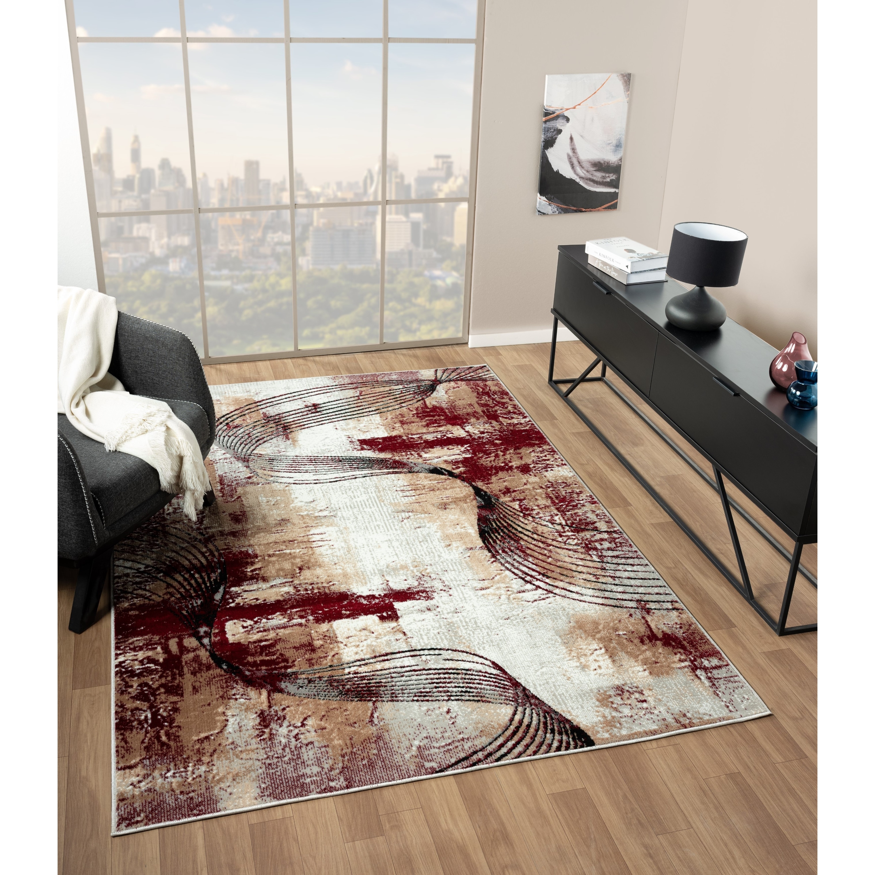 MDA Rugs Kimberly Collection Abstract design Area Rug