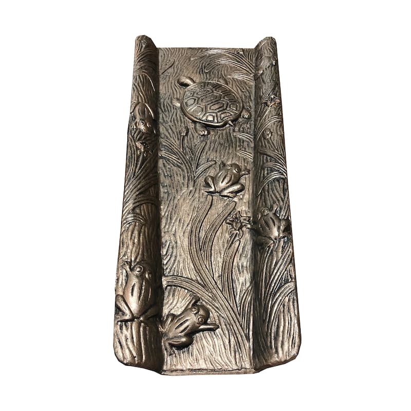Oakland Turtle Collection Premium Cast Aluminum Splash Block