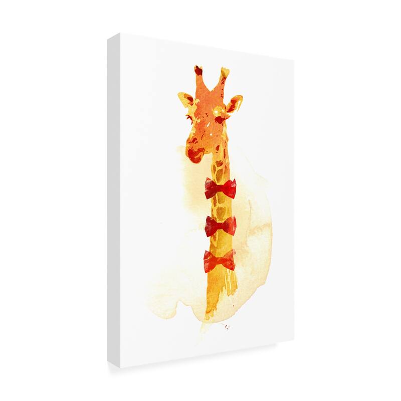 Robert Farkas 'Elegant Giraffe' Canvas Art Bed Bath & Beyond 39535904